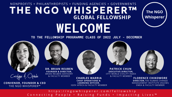 The NGO Whisperer Fellowship Programme 2022 small